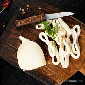 нарезать кальмаров