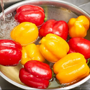 вымыть перец