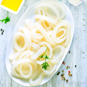 отваренные нарезанные кальмары
