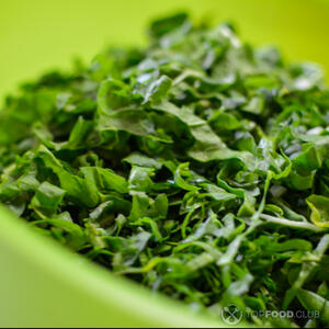 нарезанная зелень