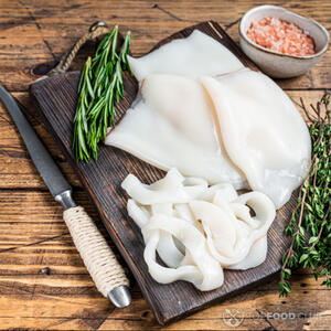 нарезать кальмаров