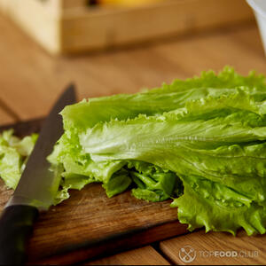 почистить салат