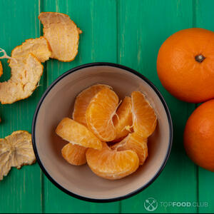 почистить апельсин