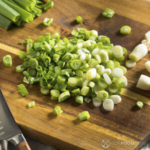 нарезанный лук