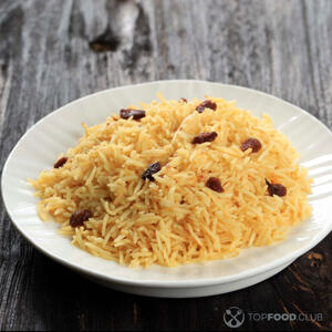 выложить плов на анчоусы