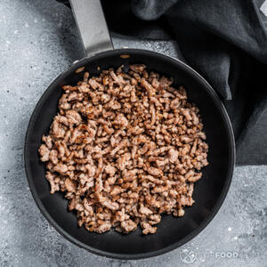 обжаренный фарш