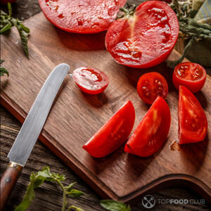 нарезанные помидоры