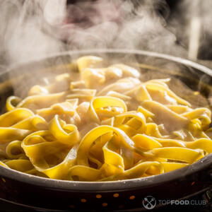 отваренные папарделле