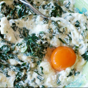 перемешать начинку