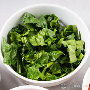 шпинат резать