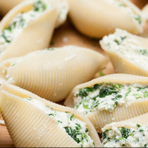 конкильони с начинкой