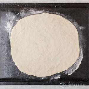 тесто на противне