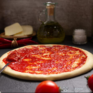 соус на тесте