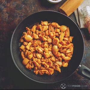 обжаренная курица