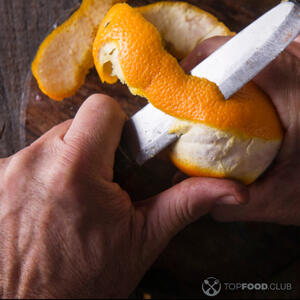 Чистка апельсин