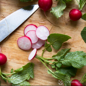 Нарезка редиски