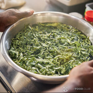 Моем рукколу