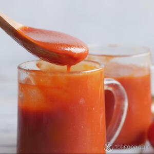 процеженный соус чили