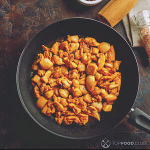 обжаренное куриное филе