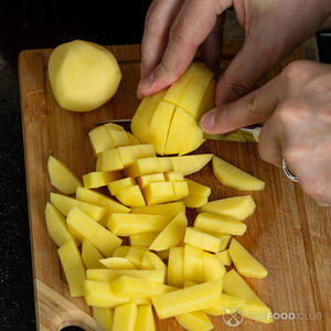 Режем картофель