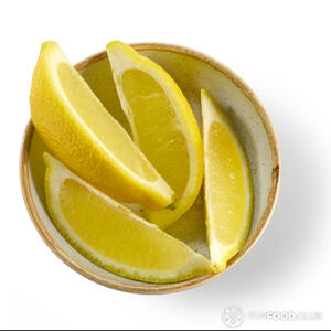 Лимон режем