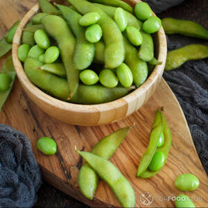 чистим эдамаме
