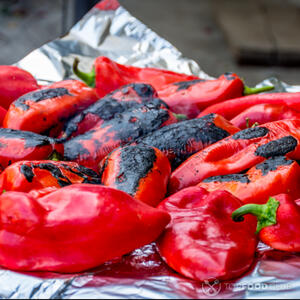 гриллованный красный перец