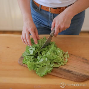 салат режется