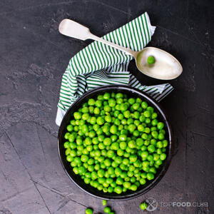 горох сушится