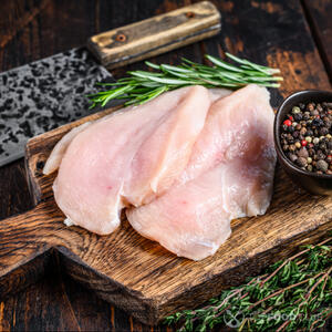 разрезать куриное филе