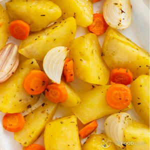 Обжариваем овощи