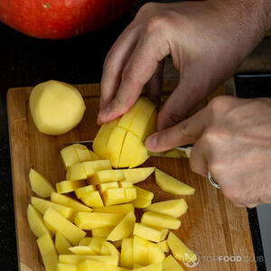 Режем картофель