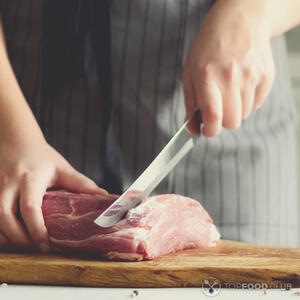 Режем мясо
