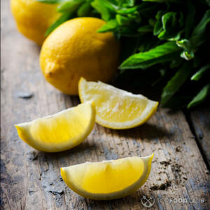 нарезать лимон