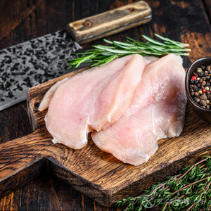 нарезать куриное филе