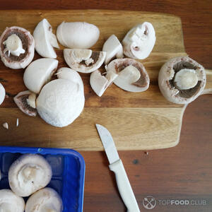 Режем грибы