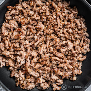 Выкладываем фарш