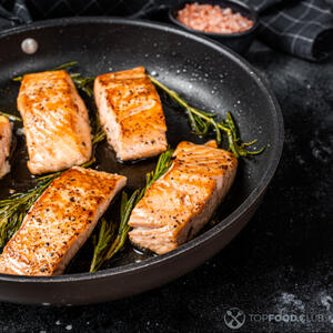 жарить лосось