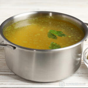 вскипятить овощной бульон