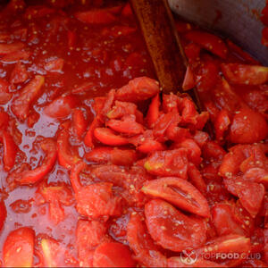 помидоры на сковороде