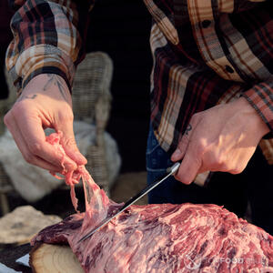 Зачищаем мясо