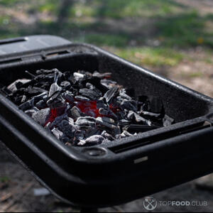 Горячий уголь