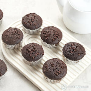 Готовые кексы в микроволновке