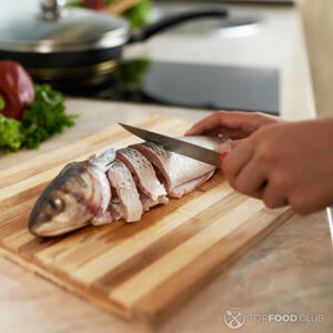 Режем рыбу