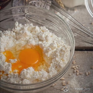 творог яйца