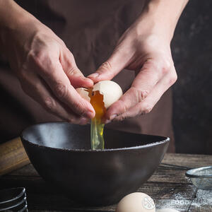 Вбиваем яйцо