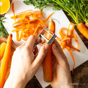 очистить морковь