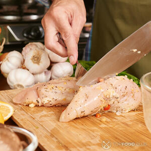 надрезать филе