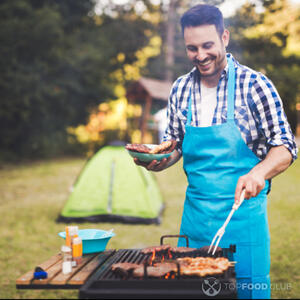 Обжаривайте мясо на гриле