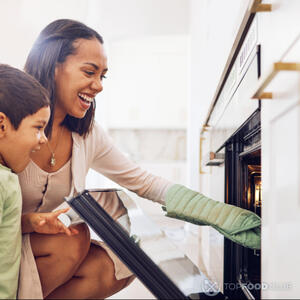 Поставьте в духовку